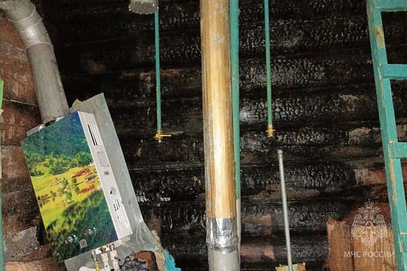 В Иванове из-за газовой колонки чуть не сгорел дом